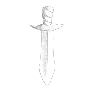 How to draw edged weapons kniv screenshot 21