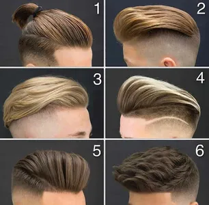 Fashionable hairstyles for men screenshot 4