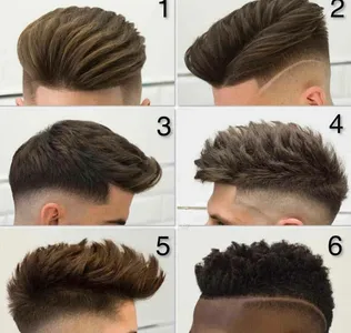 Fashionable hairstyles for men screenshot 5