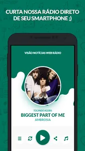 Visão Notícias Web Rádio screenshot 0