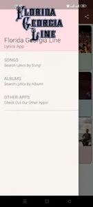 Florida Georgia Line Lyrics screenshot 0