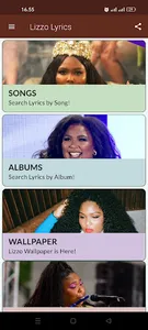 Lizzo Lyrics screenshot 1