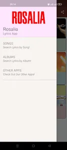 Rosalia Lyrics screenshot 0