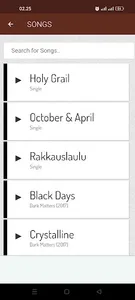 The Rasmus Lyrics screenshot 2