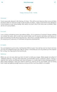 Daily Horoscope Tarot 2019 screenshot 7