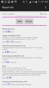 Pulmonary Vascular Resistance screenshot 1