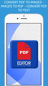 Pdfeditor - Edit, Convert pdf, screenshot 0