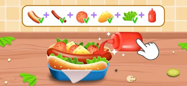 Hot Dog - Baby Cooking Games screenshot 0