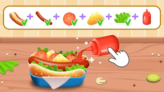 Hot Dog - Baby Cooking Games screenshot 5