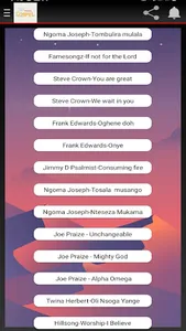 Gospel music screenshot 5