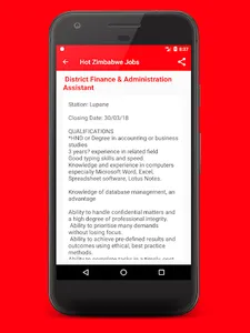 Hot Zimbabwe Jobs screenshot 2