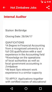 Hot Zimbabwe Jobs screenshot 5