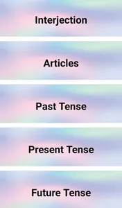 English Grammar learning screenshot 0