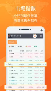 StockGo - 新型態的全球指數+基金即時服務 screenshot 3