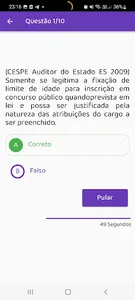 Quiz lei nº 8112/90 screenshot 2