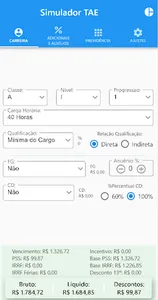 Simulador Carreira TAES-IFES screenshot 0