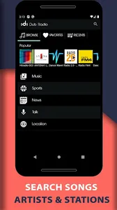 Dub Radio -music, sports, news screenshot 1
