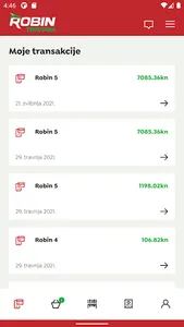 Robin klub screenshot 1