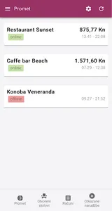 Milenij Gastro Mobile screenshot 1