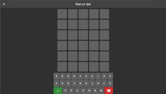 Riječ po riječ - igra riječima screenshot 9