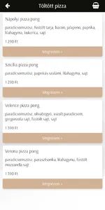 Alibi Pizzéria Kávéház screenshot 1
