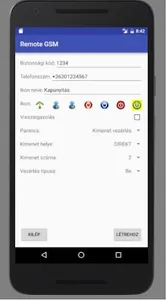 RemoteGSM screenshot 1