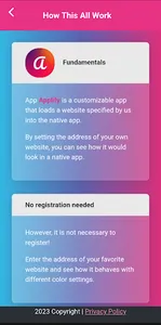 Applify - App My Site screenshot 2