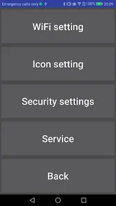 WiFI/BT manager screenshot 2