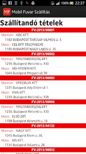 Mobil Fuvar screenshot 0