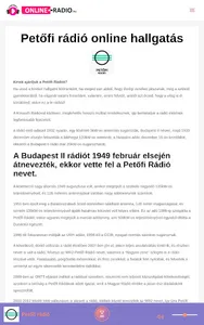 Online Rádiók hallgatása screenshot 13