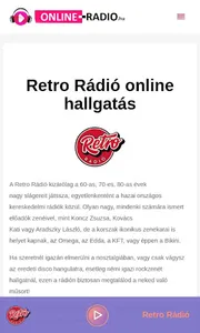 Online Rádiók hallgatása screenshot 2