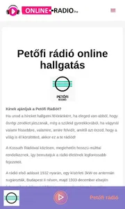 Online Rádiók hallgatása screenshot 3