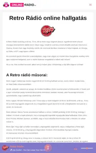Online Rádiók hallgatása screenshot 7