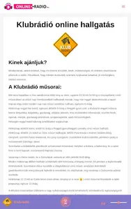 Online Rádiók hallgatása screenshot 9