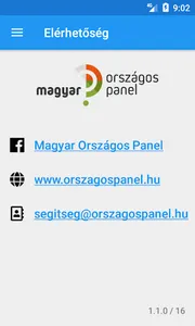 Magyar Országos Panel screenshot 2