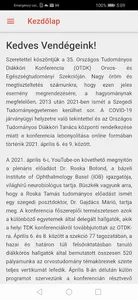 35. OTDK Orvos- és Egészségtud screenshot 3