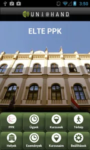 ELTE PPK UNI@HAND screenshot 1