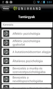 ELTE PPK UNI@HAND screenshot 4