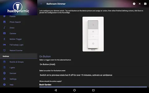 hueDynamic for Philips Hue screenshot 18