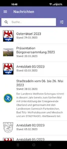 Huglfing APP screenshot 1