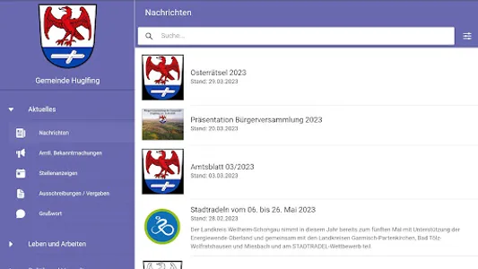 Huglfing APP screenshot 4