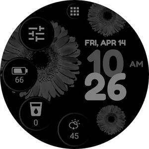 Flower Watch Face by HuskyDEV screenshot 10