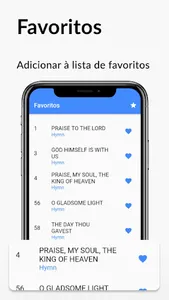 SDA Hymns Portuguese screenshot 2