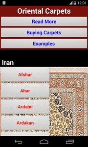 Oriental and Persian Carpets screenshot 0