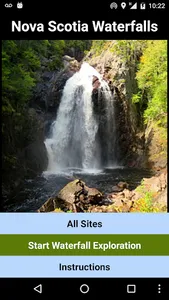 Nova Scotia Waterfalls screenshot 0