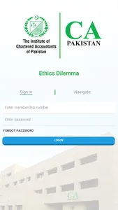 ICAP Ethics Dilemma screenshot 1