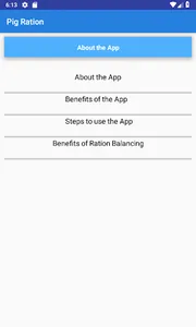 IVRI-Pig Ration(शूकर राशन)App screenshot 1