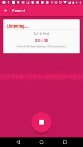 Rewind: Reverse Voice Recorder screenshot 0
