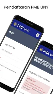 Penerimaan Mahasiswa Baru UNY screenshot 1