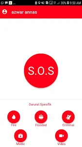 Panic Button Alamsutera screenshot 0